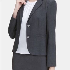 Calvin Klein Grey Two Piece Suit